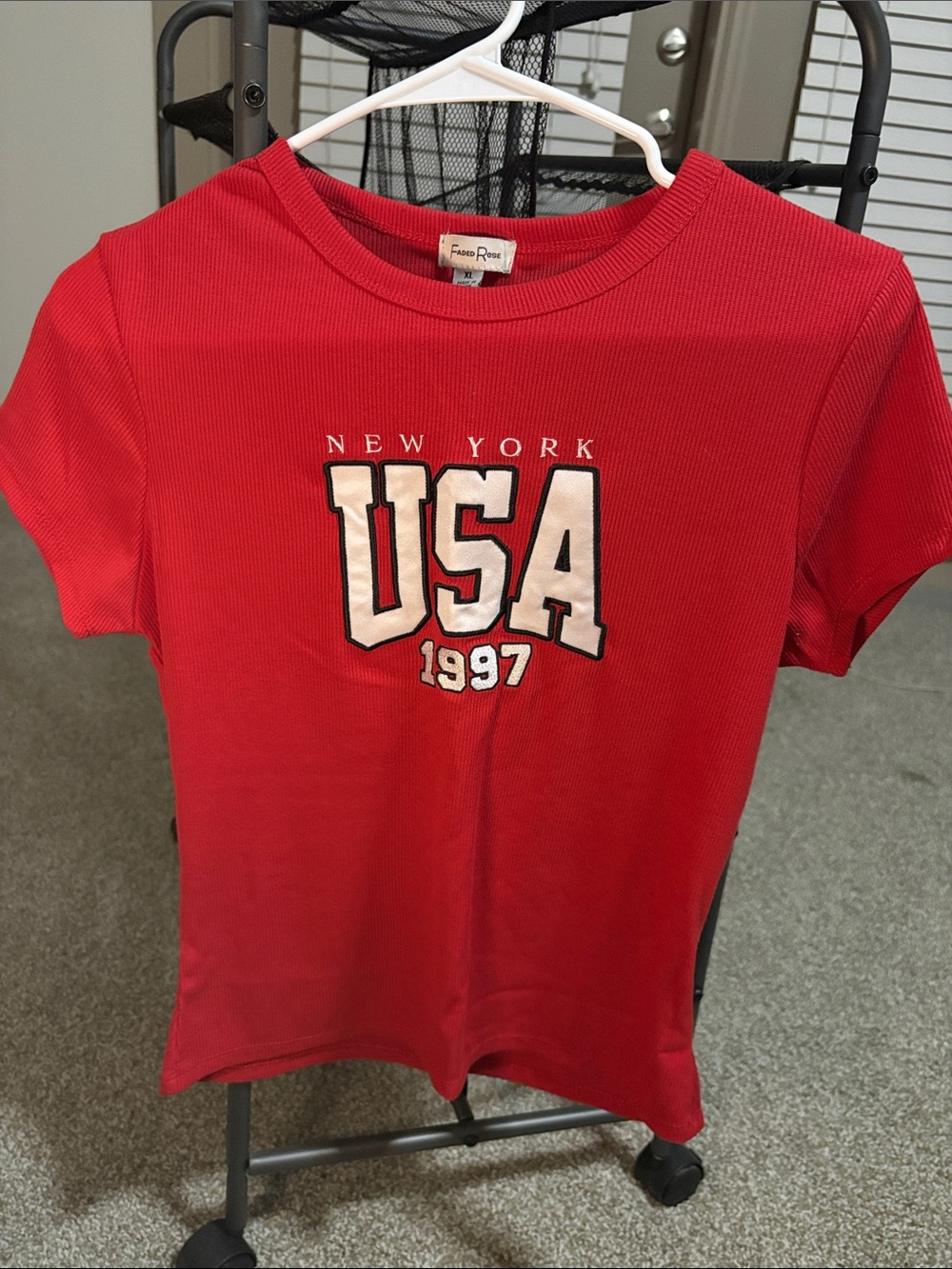 Red "USA 1997" Graphic Tee